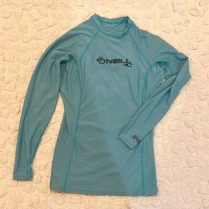 Ladies’ O’Neill 50upf rash guard sun shirt worn 2x